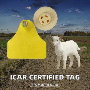 Etiqueta de Oreja para Ovejas y Ganado, Material TPU, RFID FDX-B de 134.2KHz, Certificada por ICAR, Nueva, para Rastreo de Ganado ET908 Fofia - Product Image 2