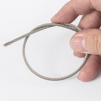 Direkt verkauf ab Werk, Edelstahl kabel 7x7 1,50mm Ss 304 Drahtseil Flexibles SS-Drahtseil