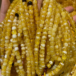 Presa di fabbrica naturale ambra Baltica di Alta qualità Oro bianco ambra braccialetto branelli di preghiera Musulmani 108 - Product Image 2