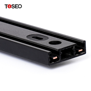 Hecho de aleación de aluminio adecuado para el hogar centro comercial Cob Track Light Sistema de iluminación de pista magnética ultrafina - Product Image 1