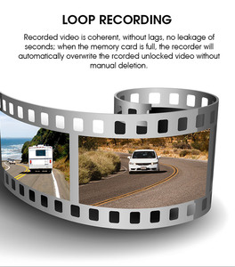 2024 Venta caliente Hidden Car Dash Cam Dual Dash Cam para la seguridad de conducción del vehículo con <span class=keywords><strong>precio</strong></span> barato - Product Image 3