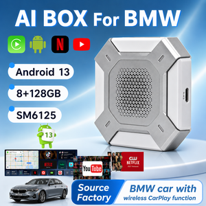 CarPlay AI Box Android 13 Inalámbrico, Caja Apple CarPlay para BMW ID6 ID7 ID8 ID9 Multimedia, YouTube, <span class=keywords><strong>Netflix</strong></span>, 4G LTE, Smart Magic Box - Product Image 1