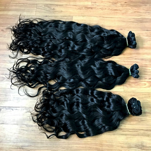 100% Cheveux bruts non transformés Prix le plus bas!!!!! 12A extensions de cheveux vierges indiens non transformés Extension de cheveux en vague naturelle - Product Image 1