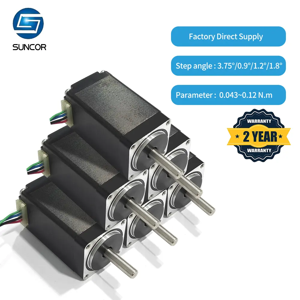 NEMA 34 hibrid step Motor Tmc2208 sürücü Suncor Motor Nema 23 yüksek tork 12 Volt parçaları 42-48mm step Motor