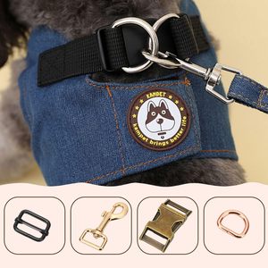 Pcs Metal Swivel Snaps <b>Hooks</b> With D Rings Side Release Buckles Slide Buckle For Purses Lanyard <b>Dog</b> Collars - Product Image 5