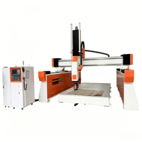 Machine de fraisage CNC 5 axes pour sculpture sur bois, découpe de mousse, fraisage de moules métalliques 3D, 4D, 5D
