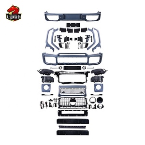 <span class=keywords><strong>LEGAI</strong></span> 2019+ Mercedes-Benz Classe G W464 Break Kit Carrosserie Style B Facelift - Neuf, à visser, NOIR, Matériaux d'excellente qualité - Product Image 6