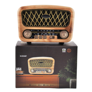 Eletree Moderne Rétro Bois BT Enceinte Maison Sans Fil <span class=keywords><strong>Transistor</strong></span> Rechargeable USB FM AM SW Dab <span class=keywords><strong>Radio</strong></span> Portable <span class=keywords><strong>Vintage</strong></span> - Product Image 3