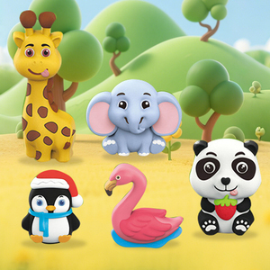 Ensemble de peinture éducatif en céramique pour animaux Peinture 3D Votre propre <span class=keywords><strong>espace</strong></span> Dinosaures Kit de peinture pour enfants Arts et artisanat Cadeaux Jouets - Product Image 3