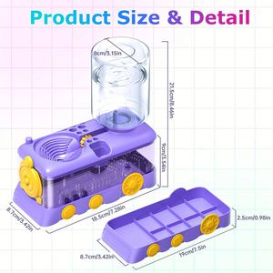 Produit phare transfrontalier : Jouet nettoyeur de pinceaux Mao avec rinçage automatique de l'eau, outil pour aquarelle - Product Image 4