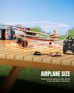Avion RC à 4 canaux et 6 axes gyroscopiques, planeur sans balais, envergure 500 mm, jouet en plastique, cadeau - Product Image 6