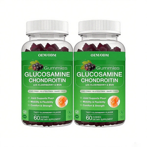 Nhãn hiệu riêng Glucosamine Chondroitin Gummies OEM bổ sung Collagen Glucosamine Chondroitin xương và khớp Gummies - Product Image 1