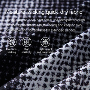 T-shirt da Corsa in Mesh Personalizzata QUICKSHOW, Abbigliamento Sportivo alla Moda per Trail Running, Asciugatura Rapida, Alta Qualità, Top Unisex per Allenamento - Product Image 2