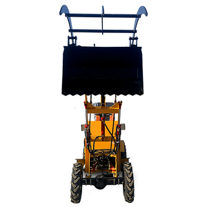 Front End Mini Elektrik Pertanian Kecil Murah Penjualan Ringkas Penjualan Penuh Pemuat Roda Cadangan - Product Image 3