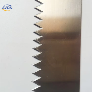 縦型フォーム充填シール包装機長い鋸歯状ナイフグローバルサービス歯付きブレード製造 - Product Image 5