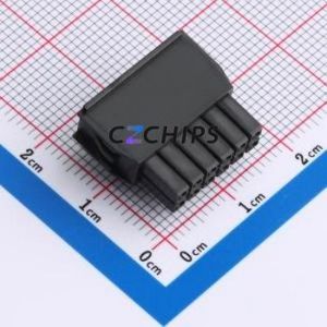 X2513H-2x06A-46 Housing (Wire-to-Board / Wire-to-Wire) P=2.5mm Connector 2x6P 2.5mm 2 6 - Product Image 2