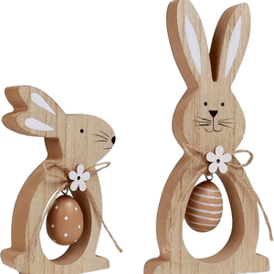 Lindo estilo Ins <span class=keywords><strong>conejito</strong></span> <span class=keywords><strong>de</strong></span> <span class=keywords><strong>Pascua</strong></span> 3D adorno <span class=keywords><strong>de</strong></span> madera decoración <span class=keywords><strong>de</strong></span> fiesta perfecta para niñas y niños decoración <span class=keywords><strong>del</strong></span> hogar artesanía <span class=keywords><strong>de</strong></span> madera - Product Image 1
