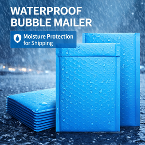 Ccpackage Custom Blue Plastic Envelope Padded Shipping Bag Waterproof <strong>Bubble</strong> <strong>Mailer</strong> With Custom Logo Self Seal Poly <strong>Mailer</strong> - Product Image 5