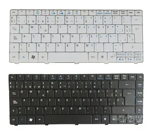 NOVO teclado de substituição do laptop para Acer 532H D255 D256 D257 D260 D270 D271 N55C ZH9 US RU branco teclado do laptop personalizado