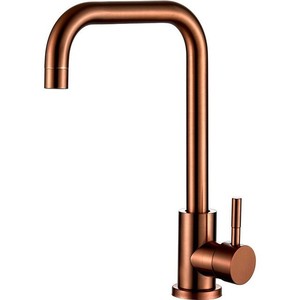 Modern Single Handle Kitchen Faucet Brushed Nickel Deck <b>Mounted</b> Pull Down <b>Spray</b> Contemporary Design 6-7.9in 304 Stainless Steel - Product Image 4