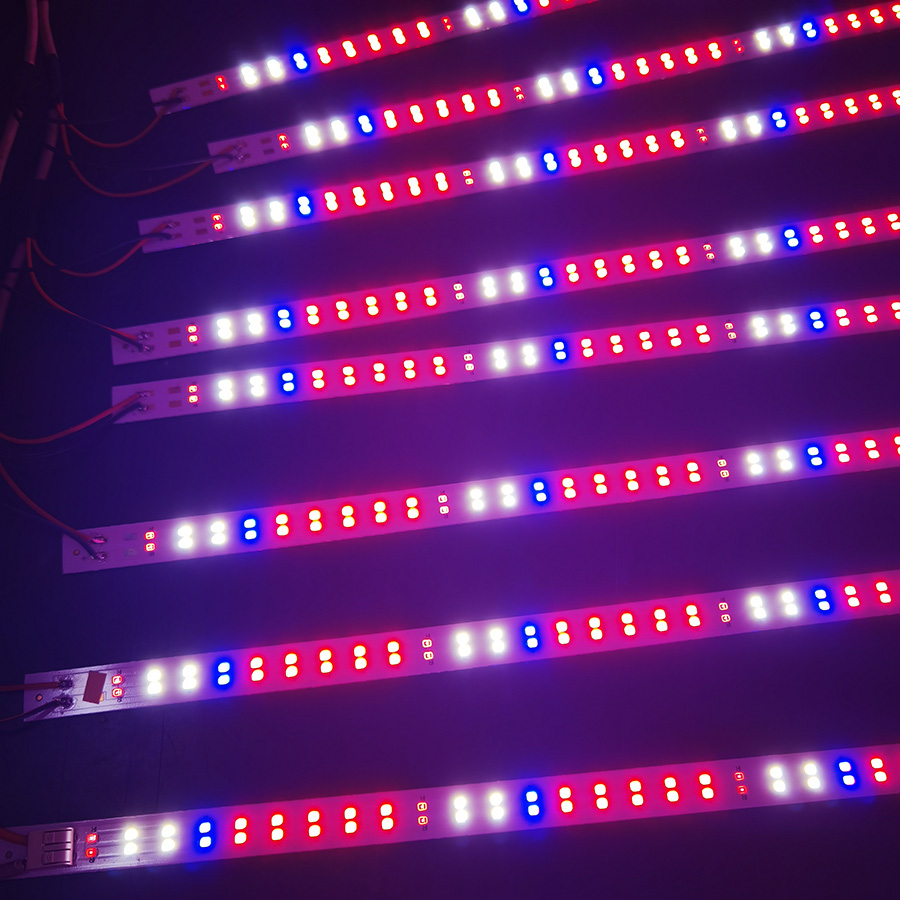 2 фута t8 3000k чисто белый Встроенный светодиодный светильник для выращивания растений в помещении овощей и цветов