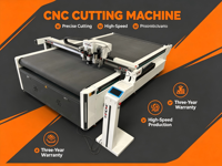 Machine de découpe numérique CNC à lame oscillante pour vinyle, carton et papier, découpeuse à plat informatisée