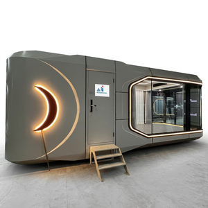 Casa Prefabricada de Lujo Tipo Cápsula |   Estudio Prefabricado de Alta Tecnología de 305 pies cuadrados - Product Image 1