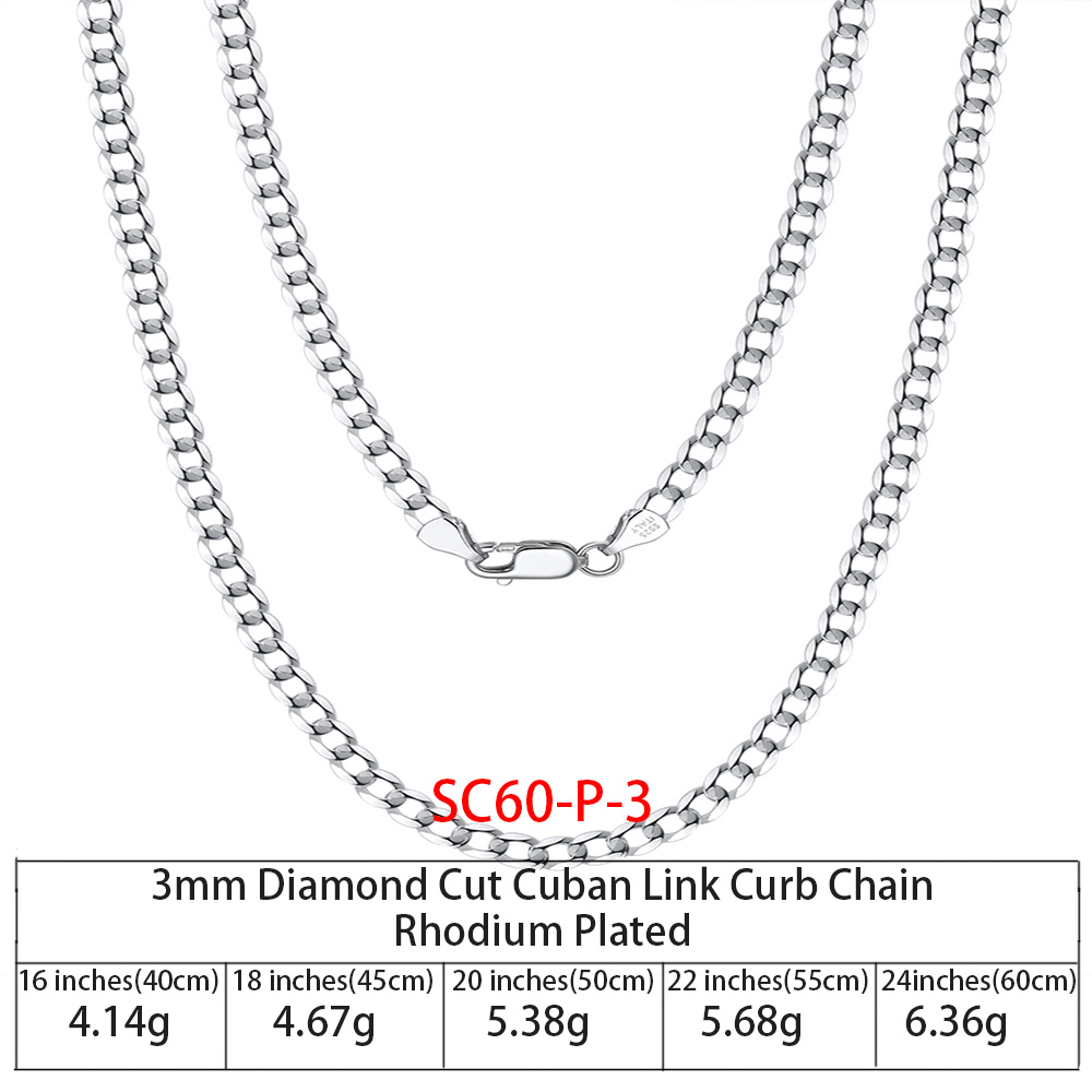 Rhodium Plated