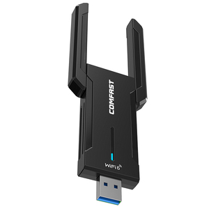 COMFAST CF-953AX 1800 Мбит/с <span class=keywords><strong>USB</strong></span> 802.11AX Wi-Fi Спутниковый получить беспроводной адаптер ключ для настольного компьютера - Product Image 3