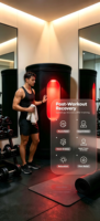 Nouveau Pod de Sauna Circulaire Portable Moderne à Chaleur Sèche Certifié Haute Température Infrarouge pour la Récupération et le Bien-être à Domicile et la Récupération Sportive