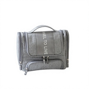 Waterproof Men Hanging Cosmetic Bag Travel Organizer <b>Makeup</b> Bag for Women Necessaries Make up <b>Case</b> Wet and Dry Wash Toiletry Bag - Product Image 4