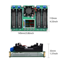 18650 testeur de résistance interne de capacité de batterie au lithium 4 canaux détectent le module de charge et de décharge automatique type-c