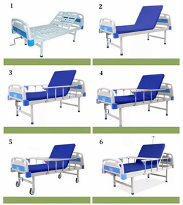 Cama Clínica Manual de un Solo Manivela, Cama de Hospital para Pacientes con 1 Manivela y 1 Función, para Pacientes Paralizados, Cama de Hospital Ajustable - Product Image 3