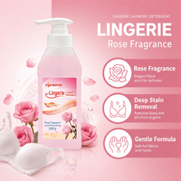 Lessive enzymatique OEM 250g pour lingerie, détachant puissant pour sous-vêtements, liquide de nettoyage doux 5%-15% pour ingrédients CN