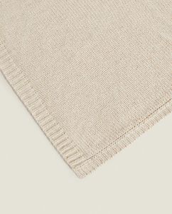 Coperta in cotone 100% in maglia personalizzata coperta per bambini biancheria da letto cavo Cashmere in maglia per bambini - Product Image 3