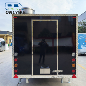 Onlyho מותאם אישית סיטוני 4 מ 'פיצה מטבח גדול נייד פיצה אוכל טריילר מזון מהיר משאית עם מטבח מלא למכירה ארצות הברית - Product Image 5