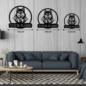 Custom New Iron Art Cutting Forest Wolf Home Metal <span class=keywords><strong>Wall</strong></span> Hanging Art Decoration <span class=keywords><strong>Wall</strong></span> Metal <span class=keywords><strong>Wall</strong></span> Hanging - Product Image 3
