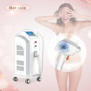 2021 Hot sale single frequency laser diode 808nm fiber 3 in 1 permanent hair removal machine with German laser