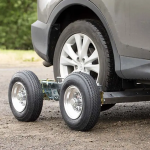 Chariot à roues pour voiture de 3,5 tonnes, équipement de remorquage en aluminium, patins de déplacement de voiture, manuel - Product Image 6