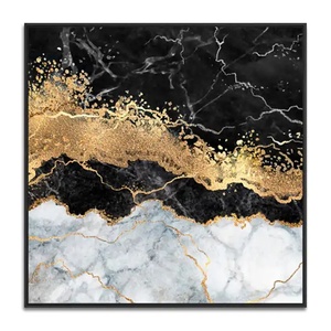 Dipinto a Olio Premium Dipinto a Mano, Opera d'Arte Lussuosa Oversize in Bianco e Nero, Pittura Astratta Effetto Marmo su Tela di Lino 450gsm, Arte Moderna da Parete - Product Image 1