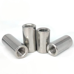 Dado di accoppiamento a doppio cilindro in acciaio zincato e lega di alluminio ultra-lungo - Durevole e anticorrosione <span class=keywords><strong>per</strong></span> applicazioni su <span class=keywords><strong>tetti</strong></span> e pareti - Product Image 1