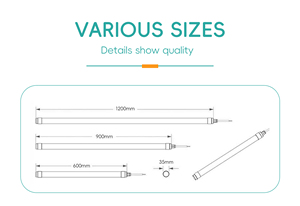 실내 수직 농장 6500K 460nm 660nm 4FT 0.9M 1.2M 10W 18W 24W <span class=keywords><strong>36W</strong></span> 40W 56W T8 T13 LED 튜브 조명 - Product Image 3