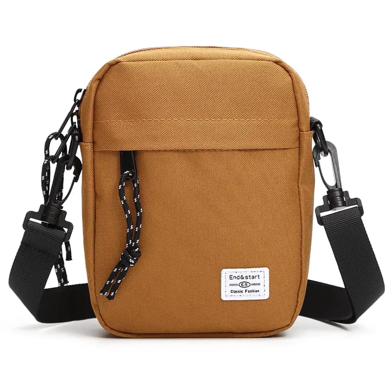 Herren Schulter Mini Hänge tasche Schulranzen Kreuz Brust Rucksack Leichte Jungen Umhängetasche