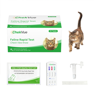 Kit de Prueba Rápida Veterinaria 4 en 1 Fácil de Usar para Gatos, Antígeno FPV FCV FCOV FHV Ag, Resultados en 5-10 Minutos - Product Image 4