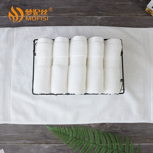 Barato al por mayor hotel <span class=keywords><strong>Plaza</strong></span> Toalla de cara blanco - Product Image 2