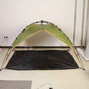 Carpa Doble de 3-4 Personas Tianshan Camel para Acampar al Aire Libre, Impermeable, para las Cuatro Estaciones, Color Naranja - Product Image 4