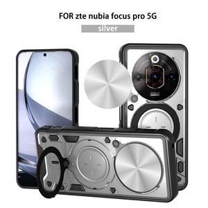 เคสฝาหลังโทรศัพท์มือถือระบบแม่เหล็กกันกระแทกแบบมีขาตั้งสำหรับ ZTE Nubia Focus pro/nubia NEO 2 - Product Image 6