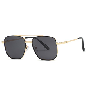 Lunettes de soleil polarisées en métal SPOEN, rectangulaires, UV400, pour la conduite, unisexe, 2025 - Product Image 3