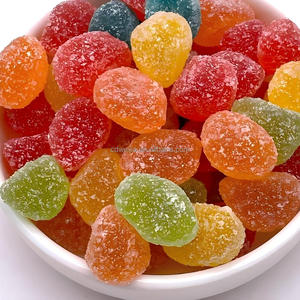 Dulces Navideños al por Mayor, Gomitas Ácidas y Dulces, Golosinas Suaves con Sabor a Frutas, Glucosa, Formas de Donuts Personalizadas, Bolsas Surtidas a Granel de 1 kg - Product Image 1