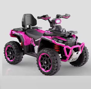 سيارة أطفال كهربائية تعمل ببطارية 12 فولت، لعبة كبيرة الحجم للأطفال من <span class=keywords><strong>2</strong></span>-4 سنوات، بأربع عجلات - Product Image 5